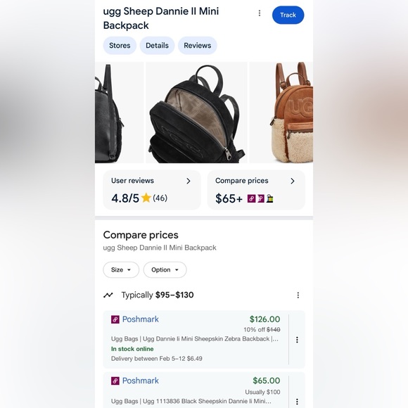 UGG Dannie Mini Backpack - Picture 14 of 15